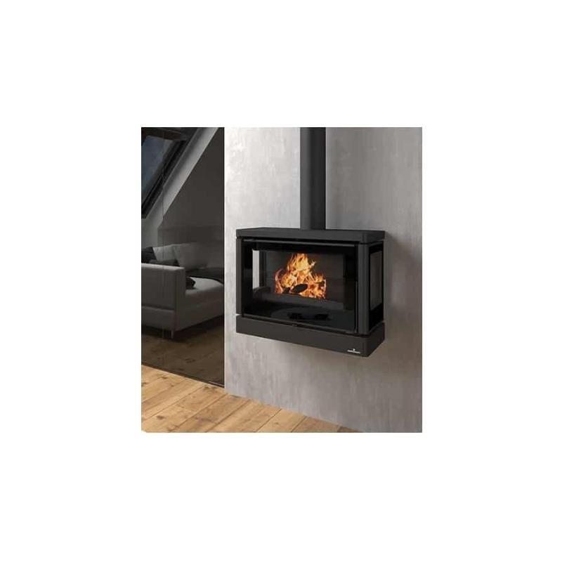 Poêle à bois suspendu ventilé raccordable 3 faces - BRONPI Versailles - C 10 kW – Image 7