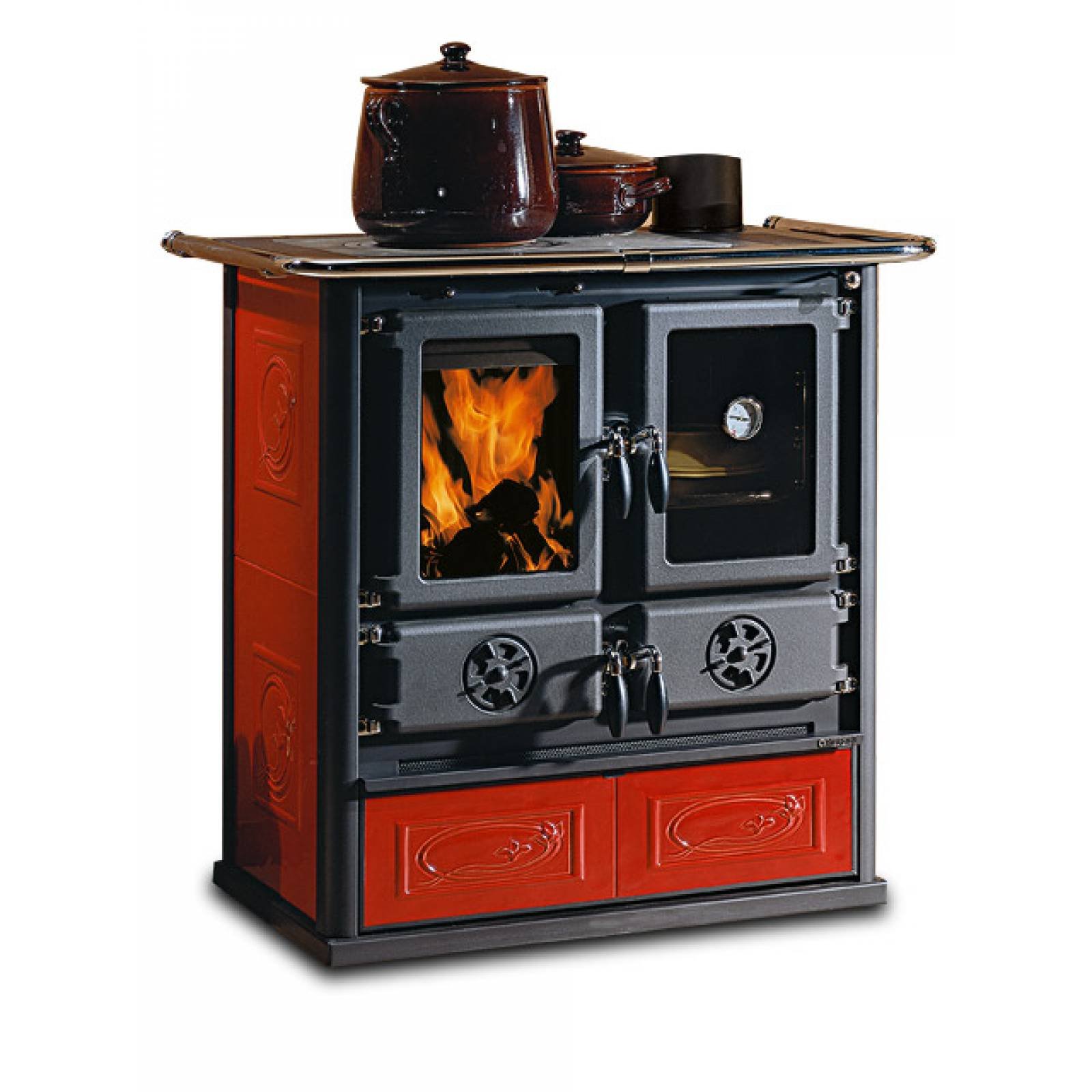 Cuisinière à Bois Rosetta 5.0 Ceramica Liberty 8.8kW – Image 4