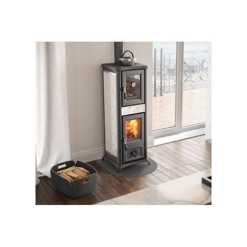 Poêle à bois avec four - LA NORDICA Gemma Forno 5.0 Ceramica 7.3 kW – Image 11
