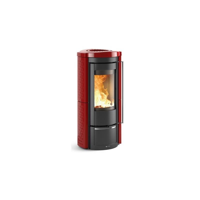 Poêle à bois en céramique raccordable - LA NORDICA Liu 7.5 kW – Image 5