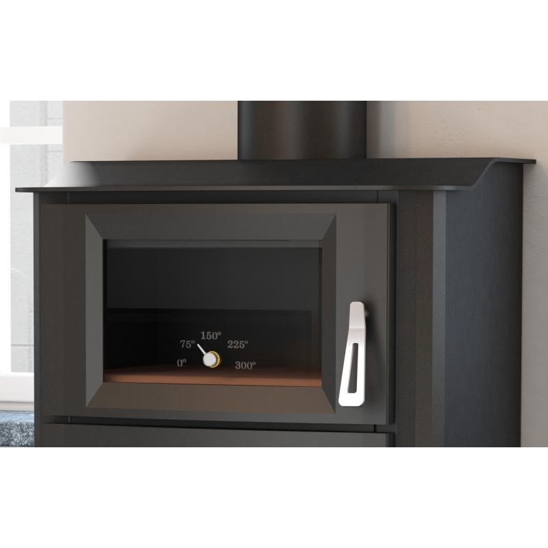 Poêle à bois avec four - BRONPI Tudela 13 kW – Image 10