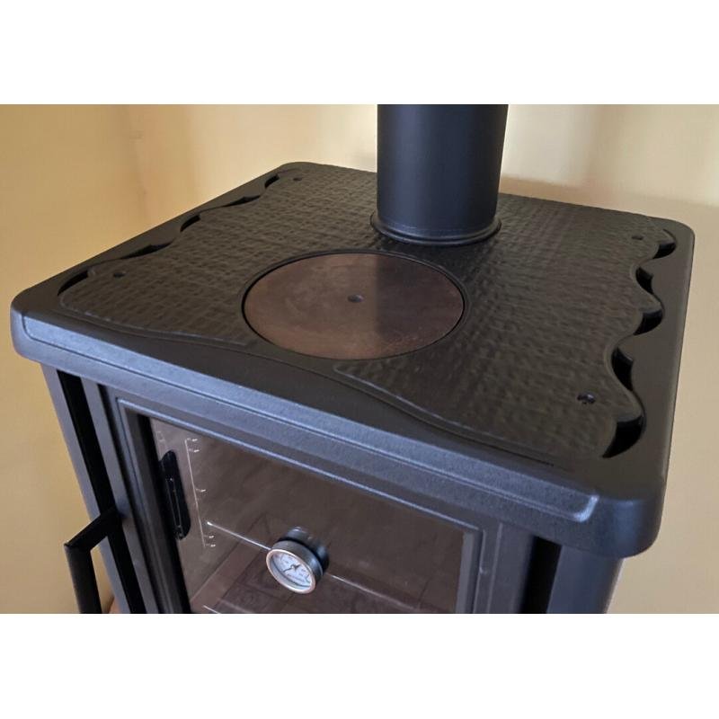 Poêle à bois avec four raccordable - LA NORDICA Rossella Plus Forno Evo 9.1 kW – Image 3