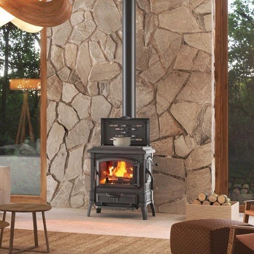 Poêle à bois La Nordica Isetta con cerchi Evo 4.0 | 7,3 kW – Image 4