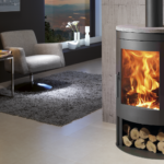 POELES A BOIS OVAL 1 STONE MODERNES-CONTEMPORAINS