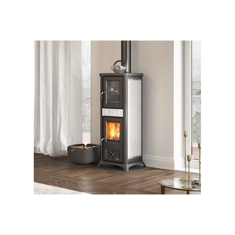 Poêle à bois avec four - LA NORDICA Gemma Forno 5.0 Ceramica 7.3 kW – Image 10