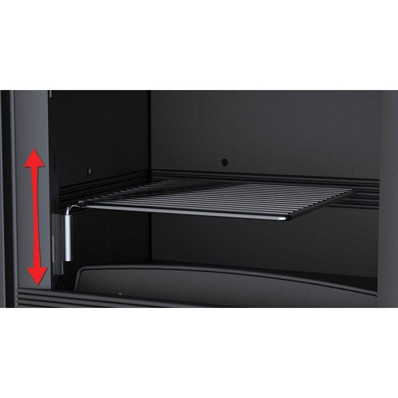 Poêle à bois suspendu ventilé raccordable 3 faces - BRONPI Versailles - C 10 kW – Image 4