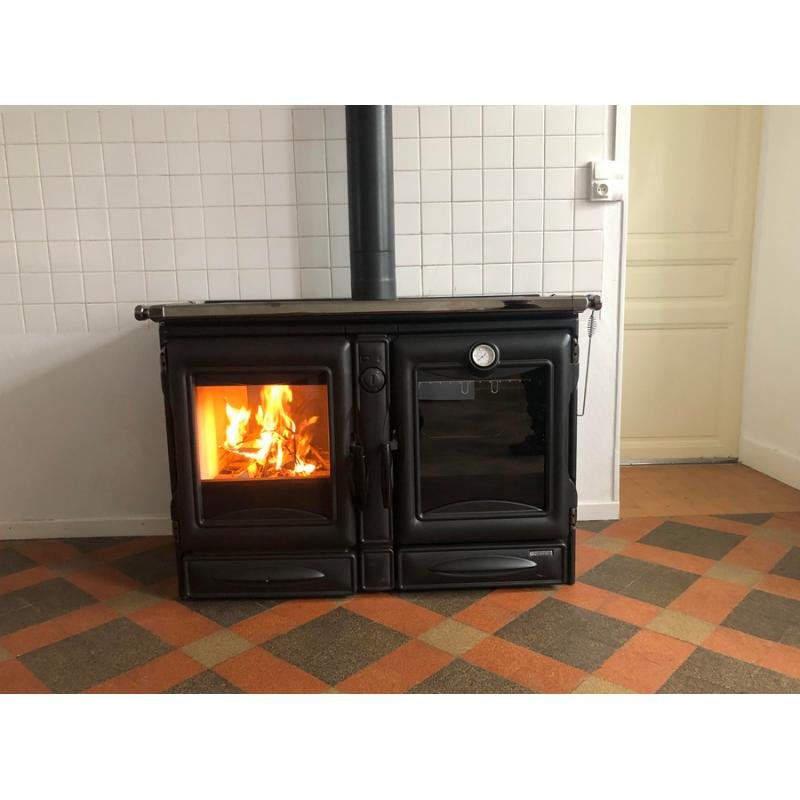 Cuisinière à bois raccordable en fonte - LA NORDICA Alaska 12 kW – Image 3