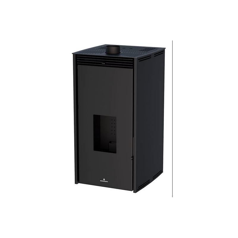 Poêle à granules sans électricité convection naturelle - BRONPI Free 11 kW – Image 2