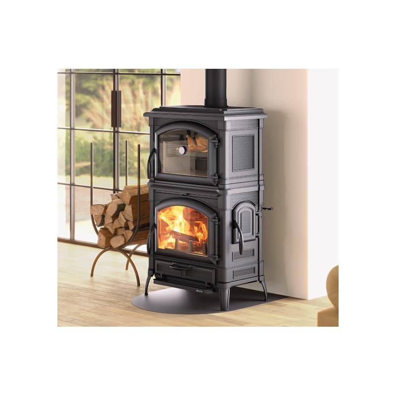 Poêle à bois avec four - LA NORDICA Isotta Forno Evo 9.7 kW – Image 8