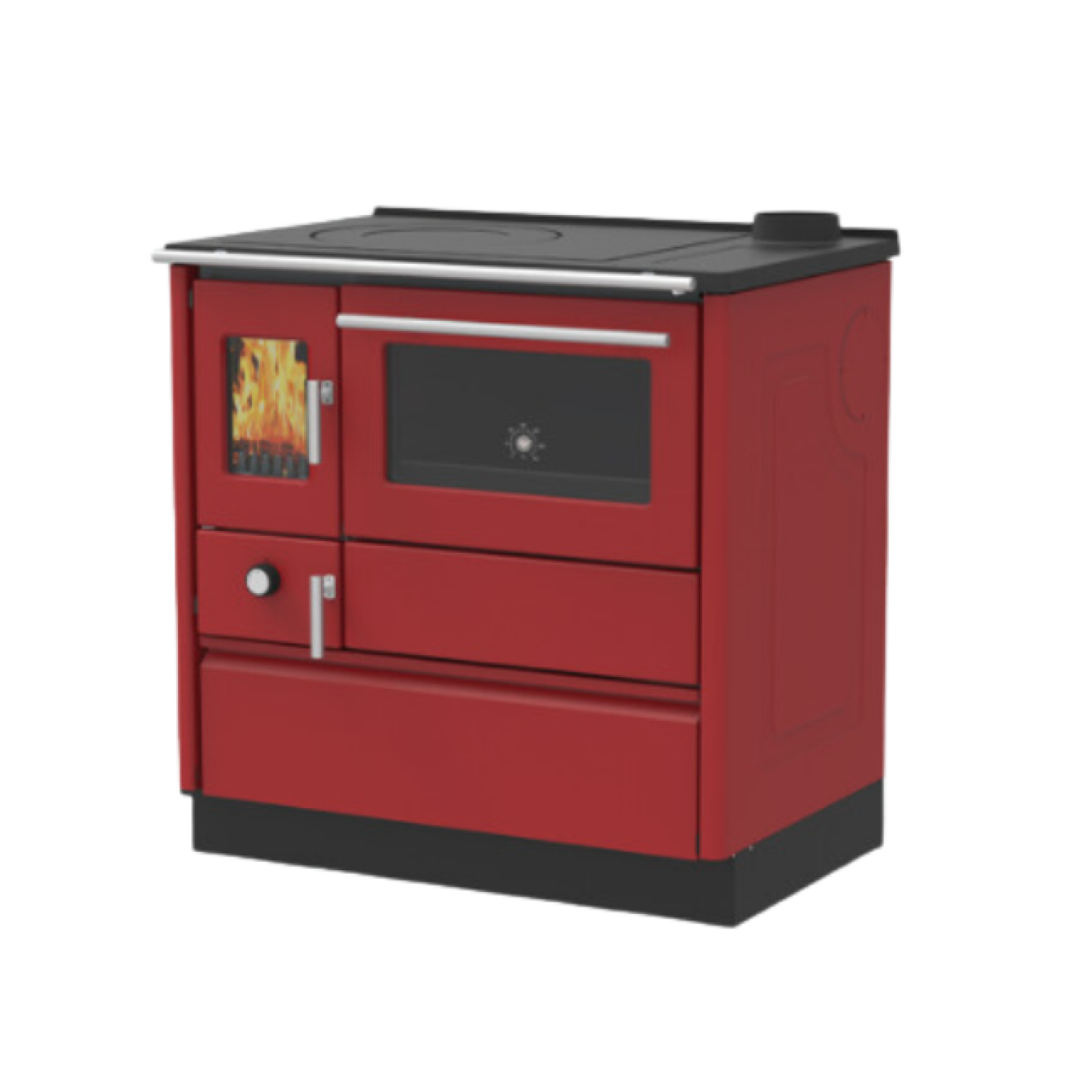 Cuisinière à bois Alfa 85 G Eco 8kW – Image 4