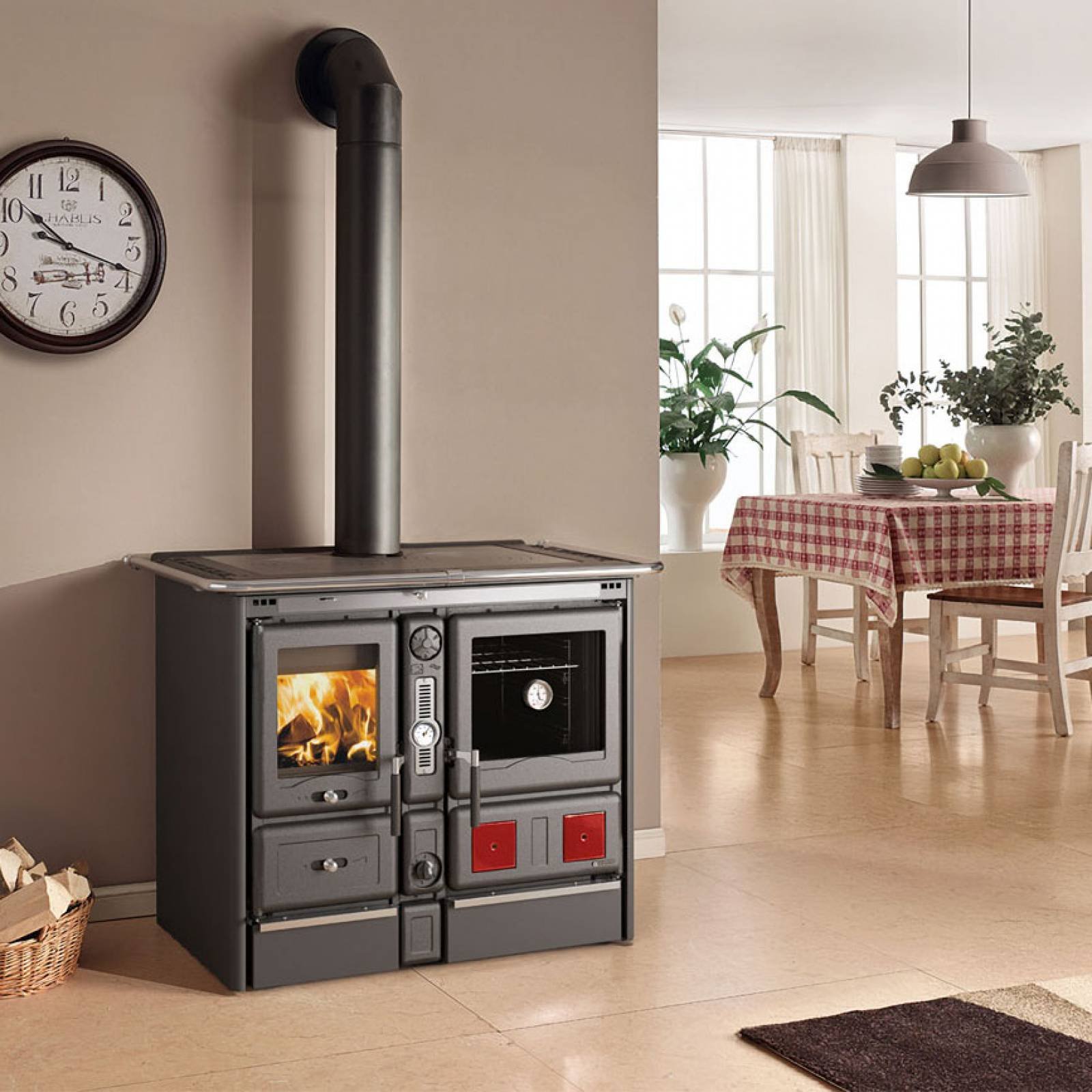 Cuisinière à Bois Bouilleur Termorosa XXL DSA 4.0 19kW – Image 4