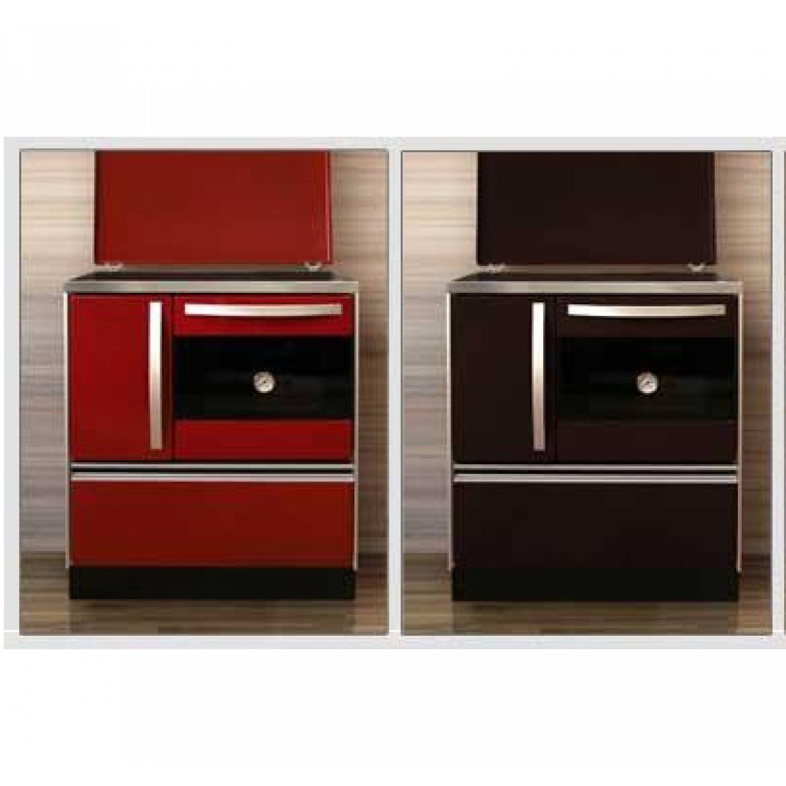 Cuisinière à Bois Royal 720 Plus Eco Sortie Gauche 8kW – Image 3