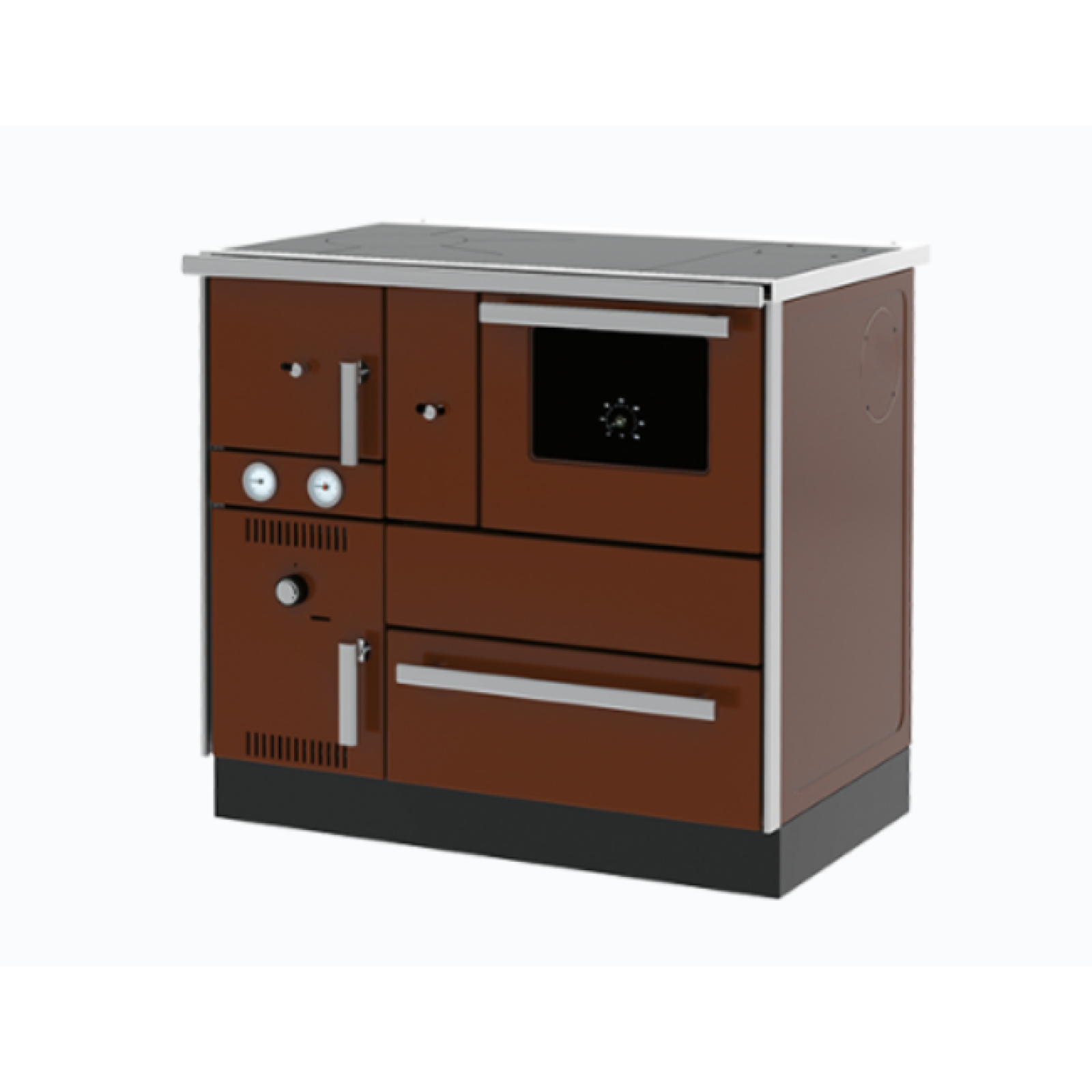 Cuisinière à Bois Bouilleur Alfa Term 27 27kW – Image 6