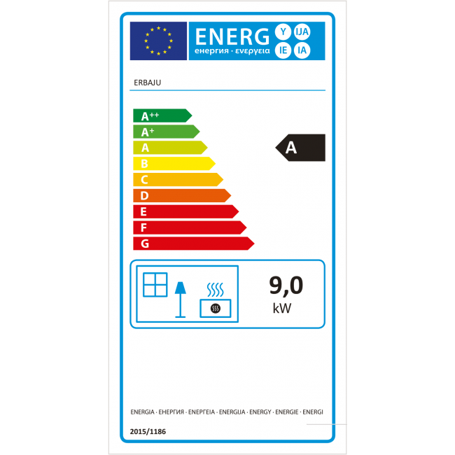 Cuisinière à Bois North 9kW – Image 3