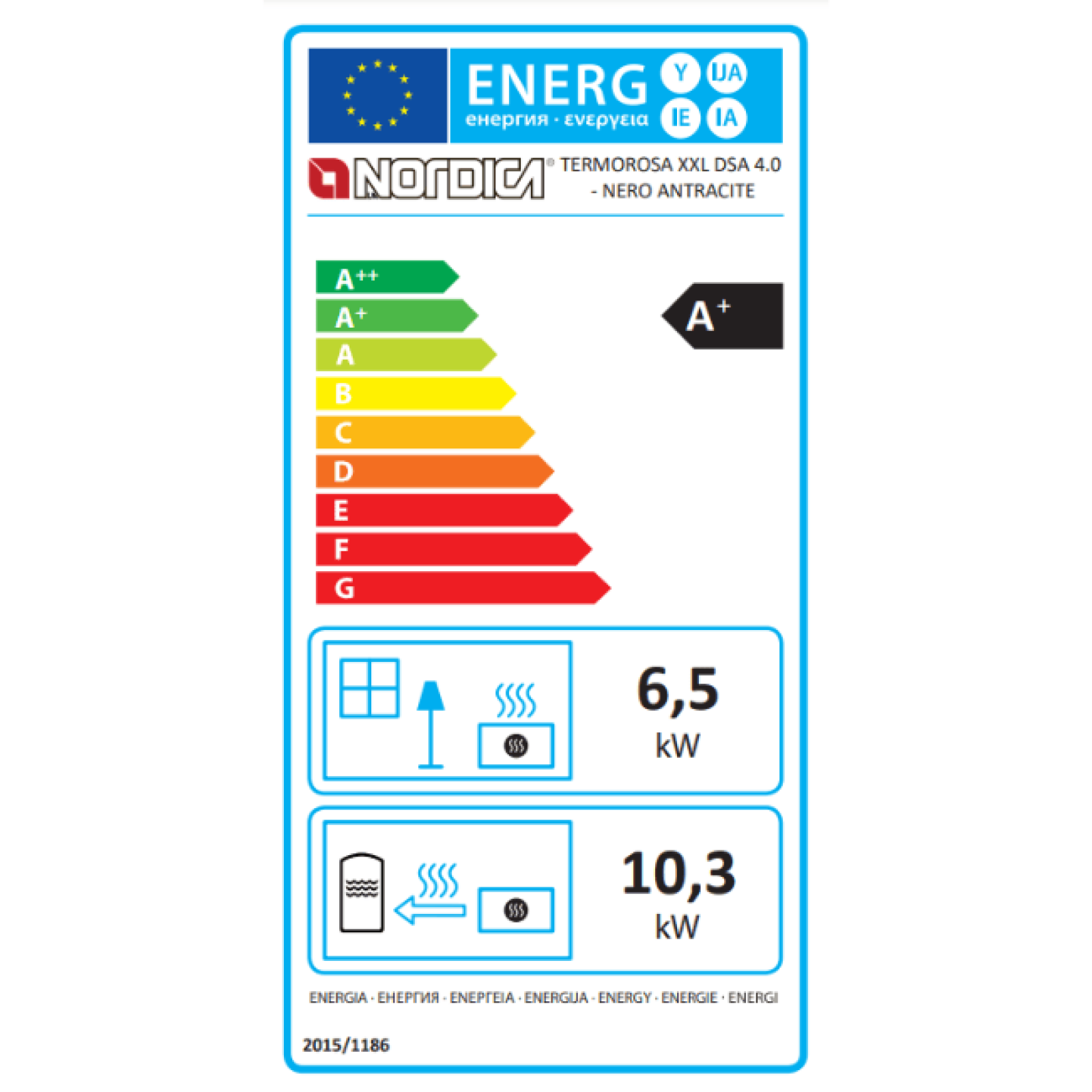 Cuisinière à Bois Bouilleur Termorosa XXL DSA 4.0 19kW – Image 2