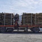 Camion de 50m3 Hêtre en grume
