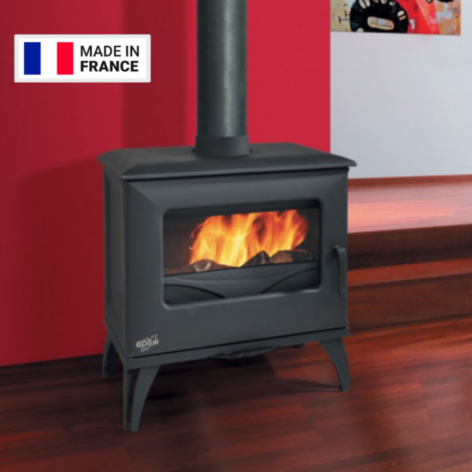 Poêle à bois Rossella R1 BII 11.0kW – Image 3
