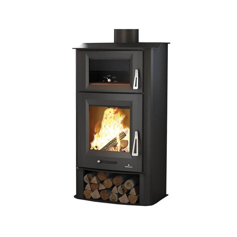 Poêle à bois avec four - BRONPI Tudela 13 kW