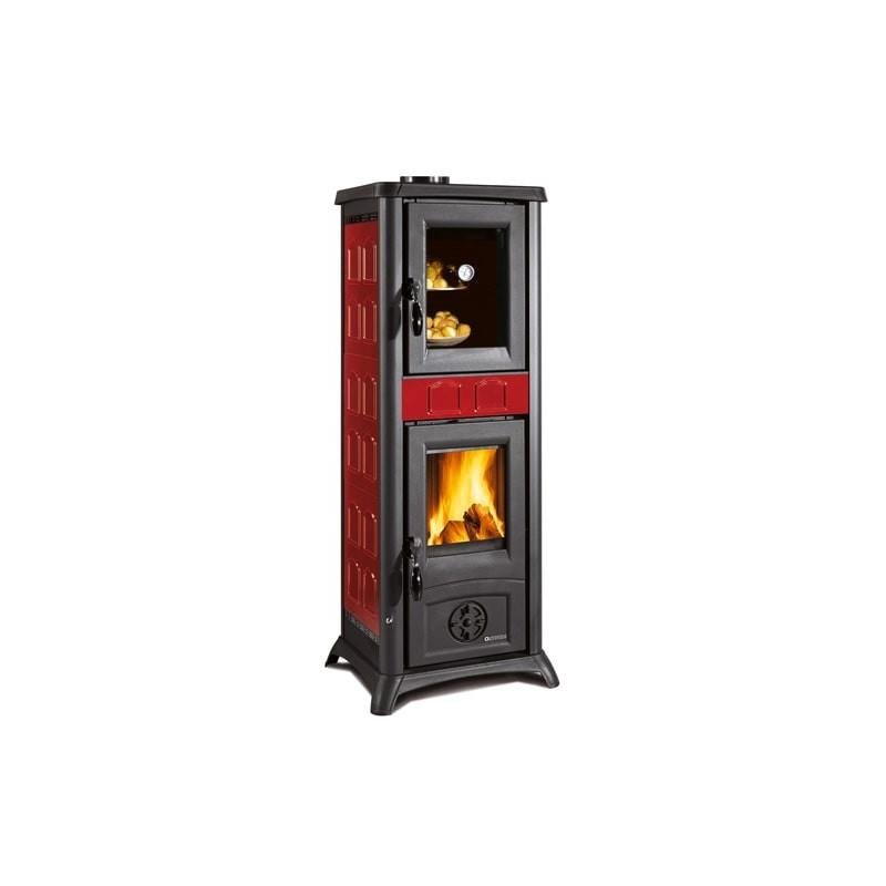 Poêle à bois avec four - LA NORDICA Gemma Forno 5.0 Ceramica 7.3 kW