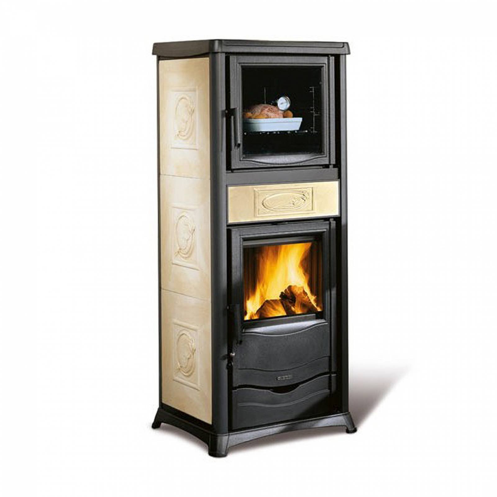 Poêle à bois Bouilleur TermoRossella Plus Forno DSA 4.0 13kW – Image 5