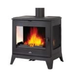 Poêle à bois en fonte 3 faces - BRONPI Bury 14.6 kW