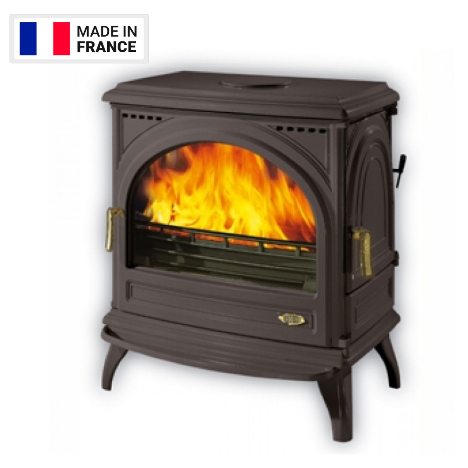 Poêle à Bois Petit Carvin 9kW – Image 2
