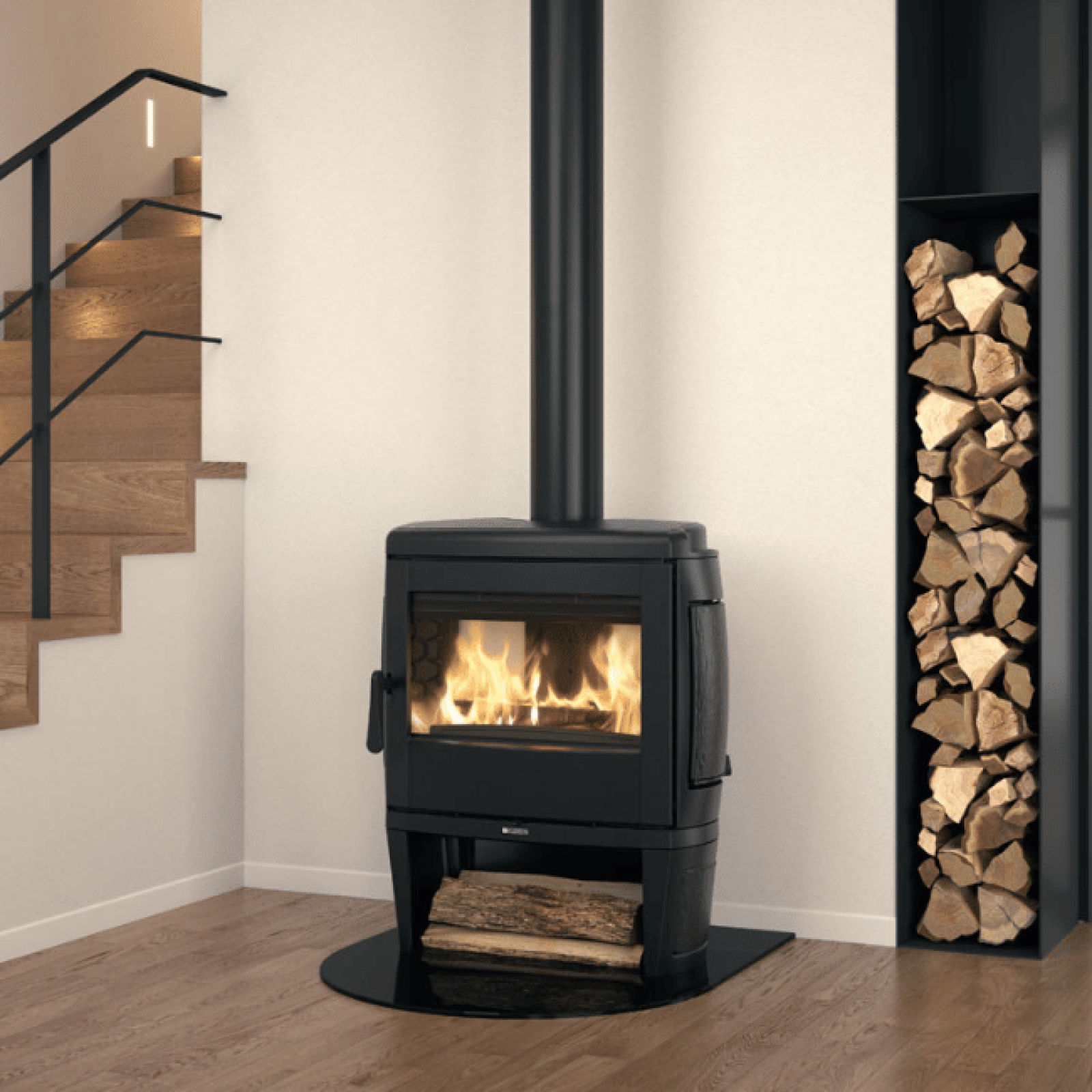 Poêle à bois Tahiti EPS 9kW – Image 4