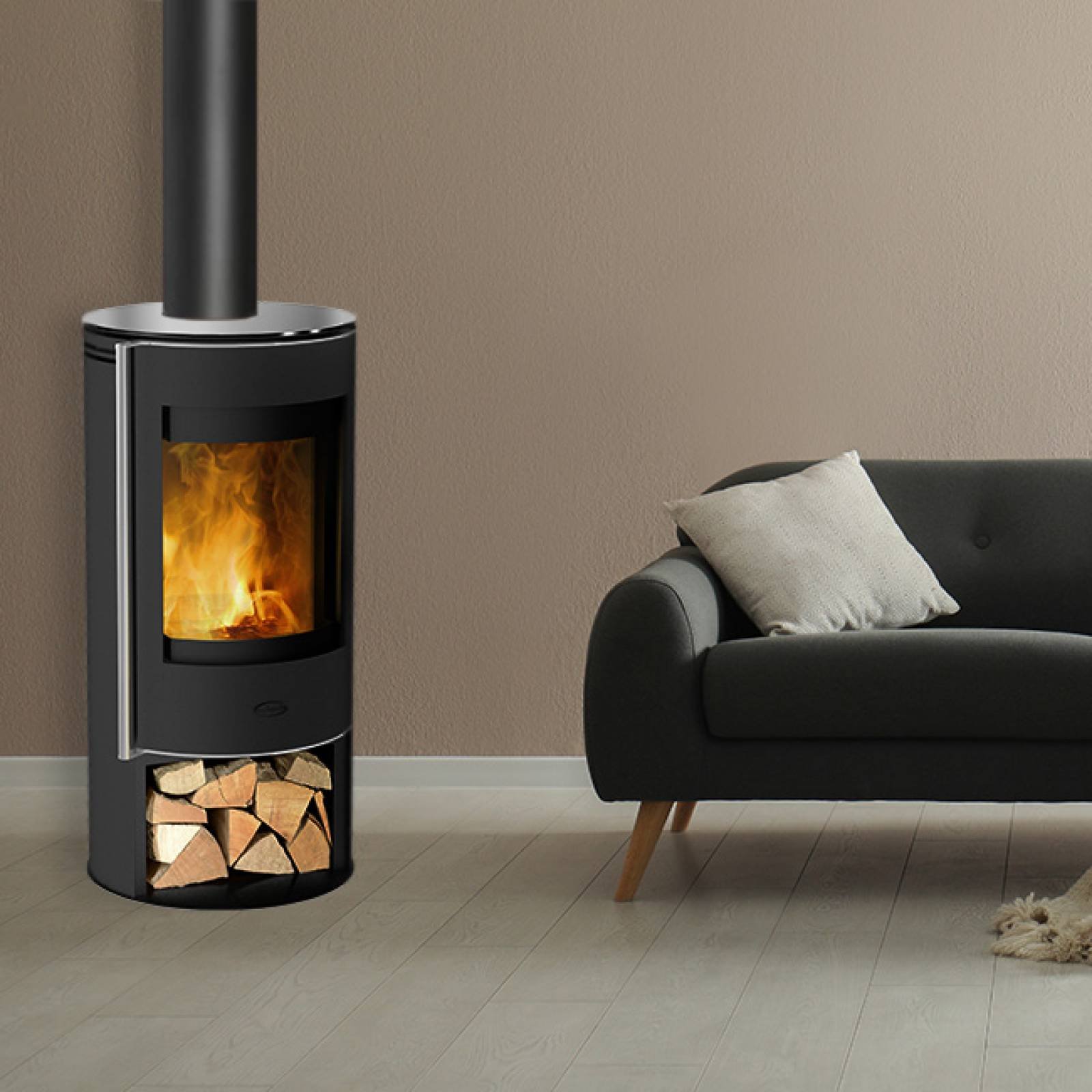 Poêle à bois Verona 5kW – Image 4