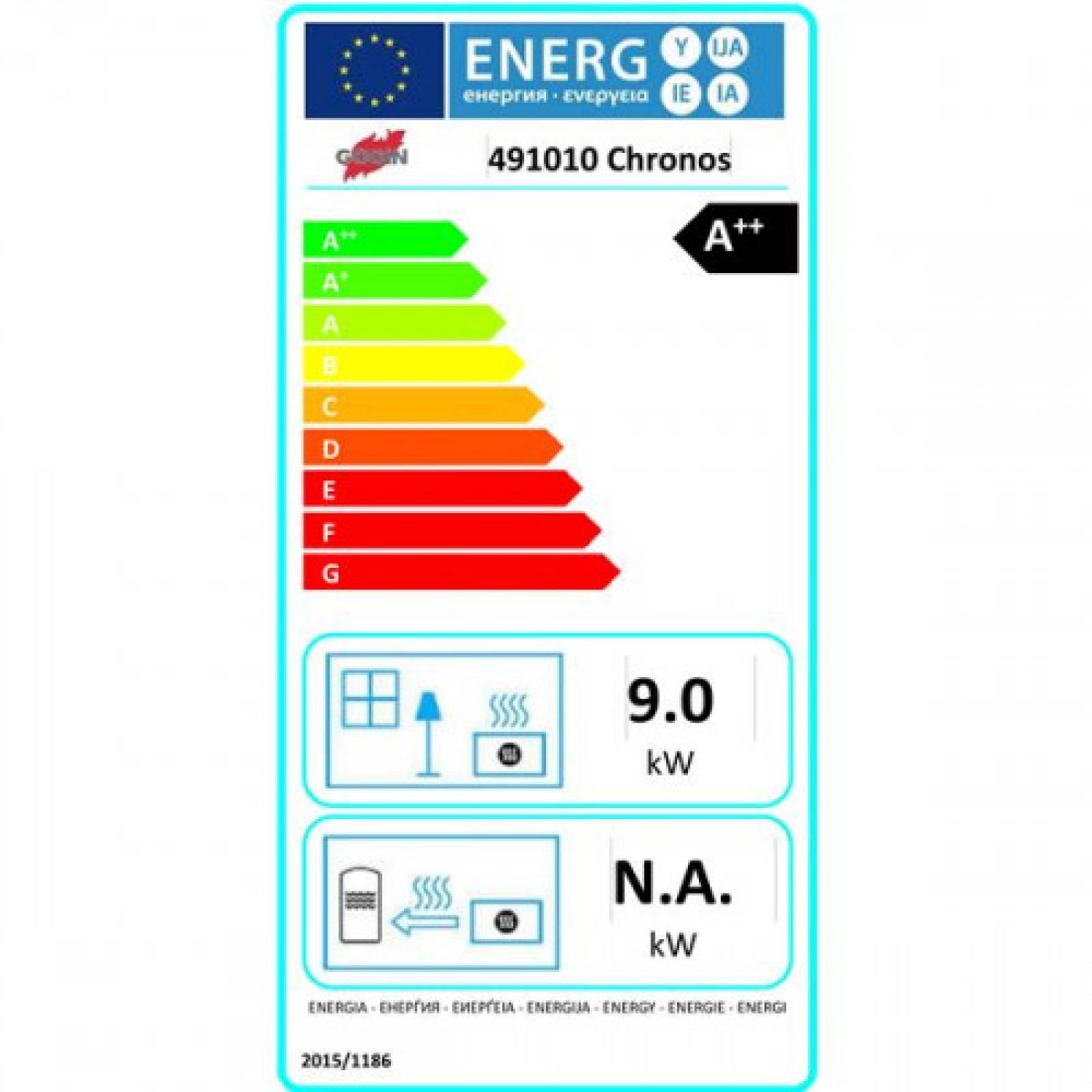 Poêle à granulés Chronos SORTIE DESSUS 9kW – Image 2