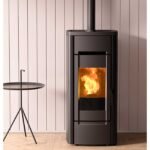 Poêle à granulés étanche canalisable Cast Iron 10kW