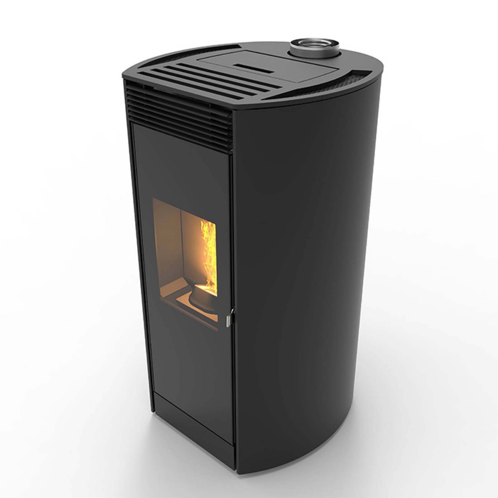 Poêle à granulés étanche canalisable (sortie dessus concentrique) - MEO - 9KW (Copie) – Image 8