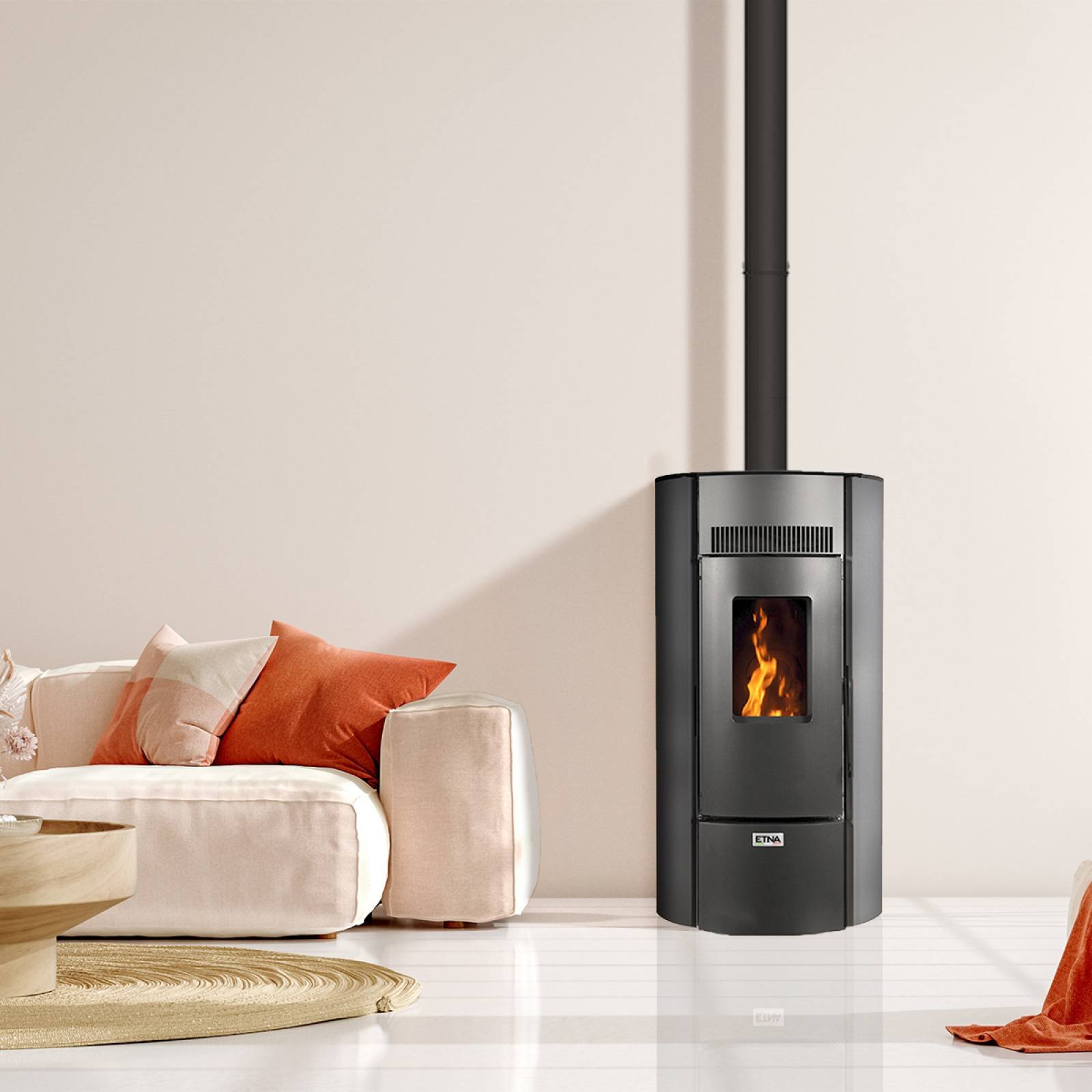 Poêle à granulés étanche Giuliana 9kW – Image 5