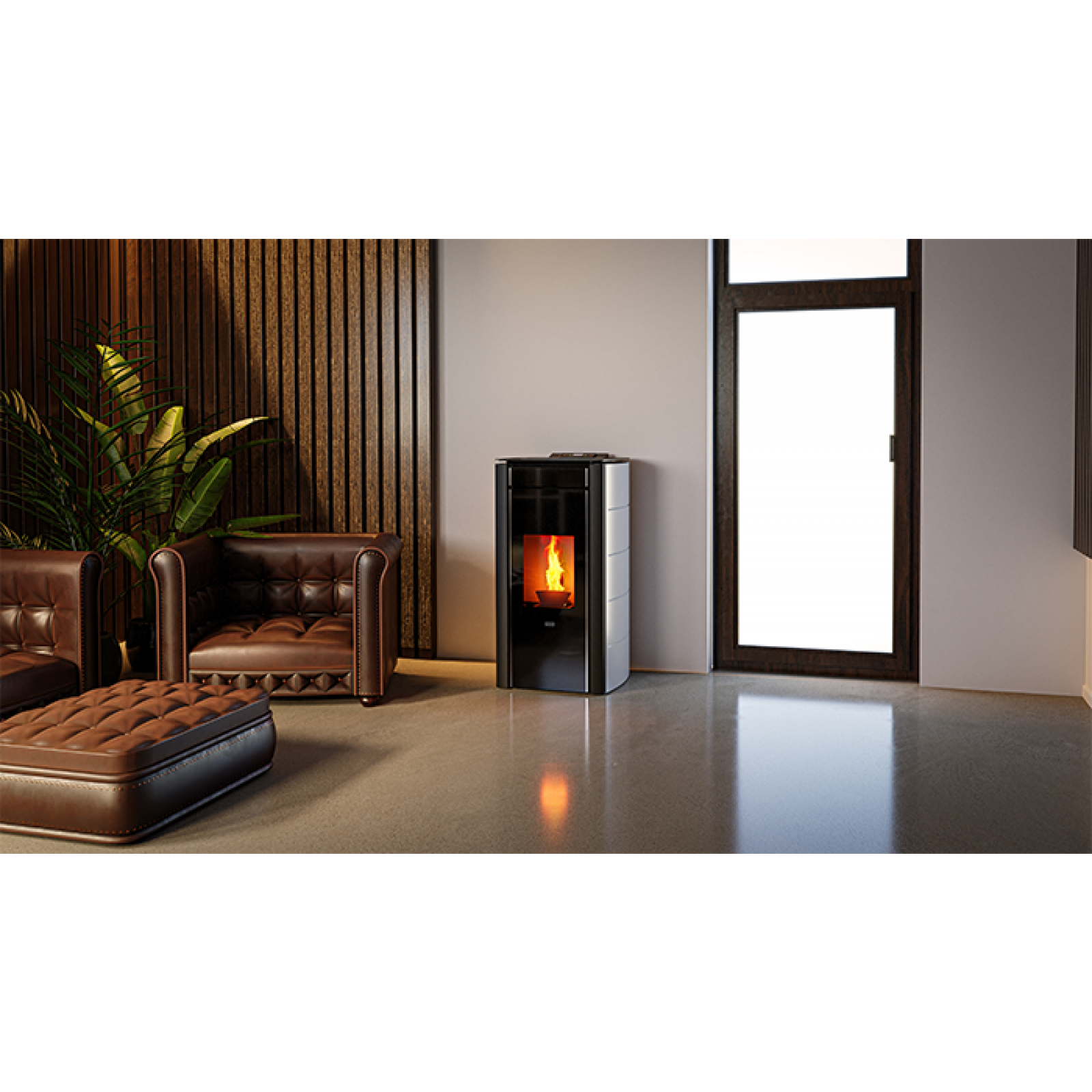 Poêle à granulés étanche Queen 6kW – Image 6