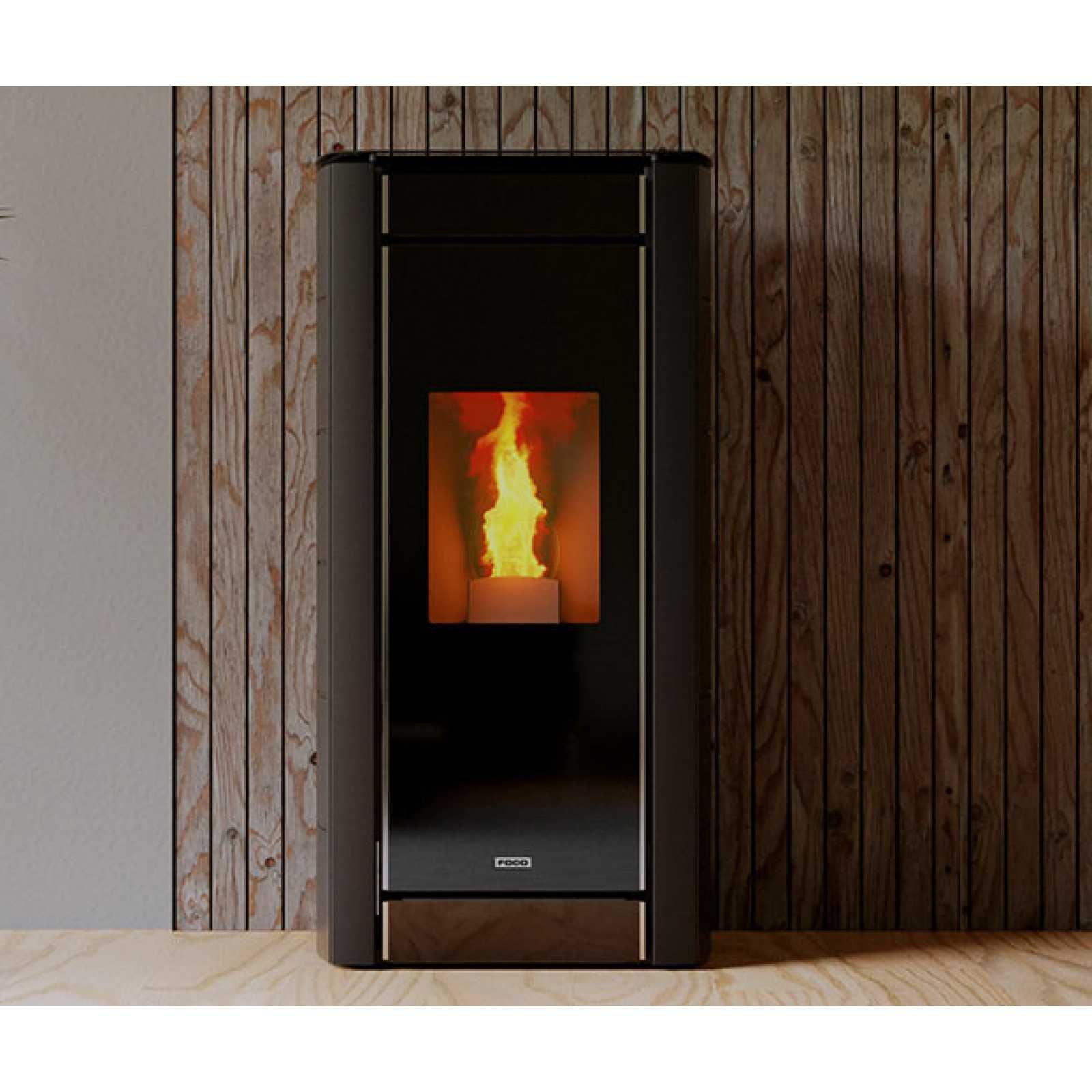 Poêle à granulés étanche et canalisable Queen 10kW