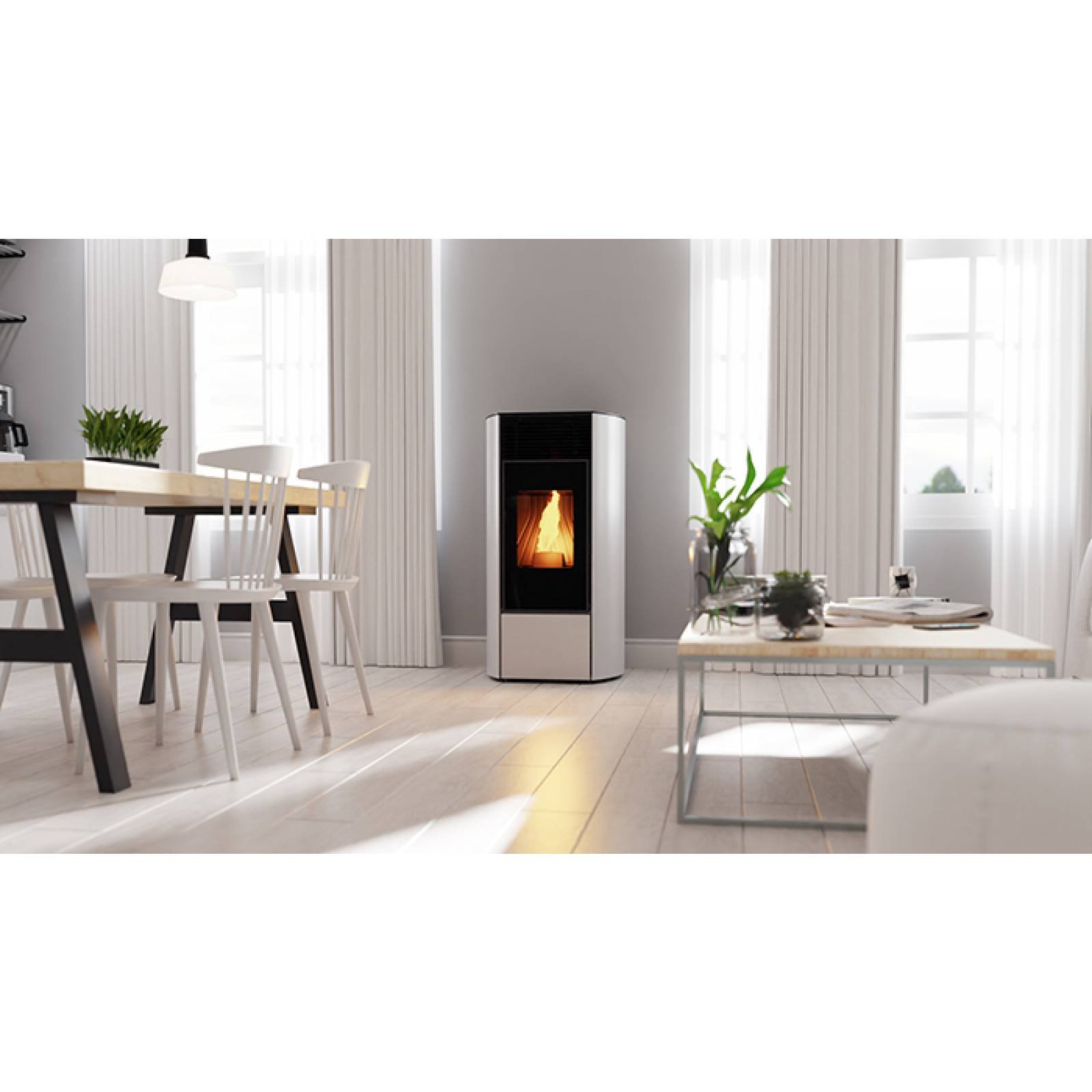 Poêle à granulés étanche Sfera 6kW – Image 2