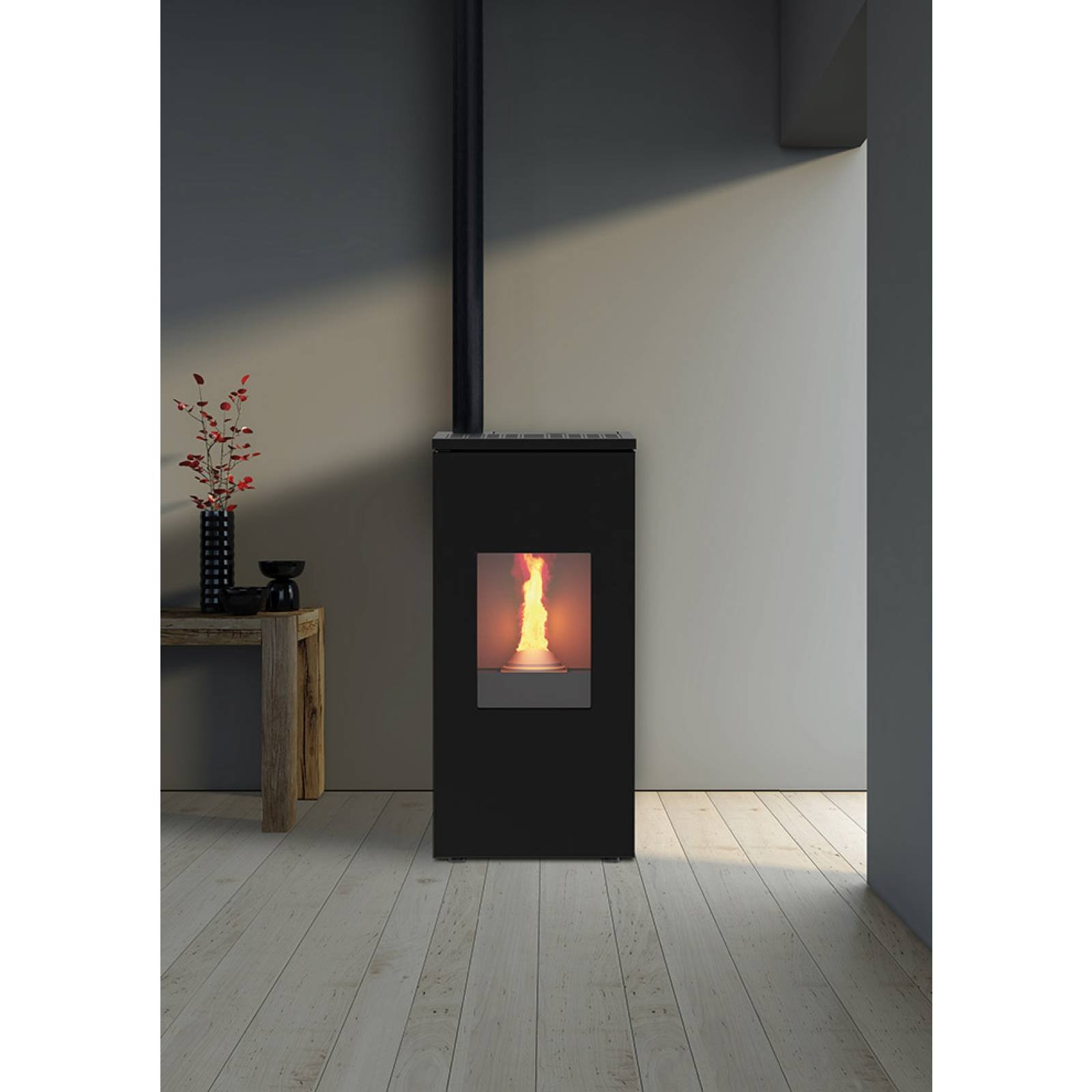 Poêle à granulés canalisable Futura 9kW – Image 5
