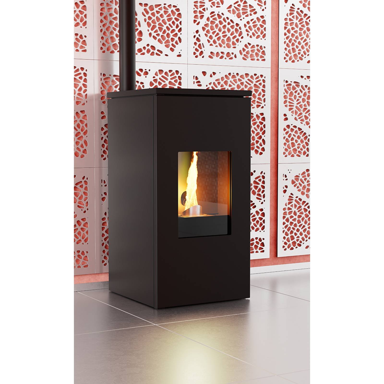 Poêle à granulés canalisable Futura 9kW – Image 3