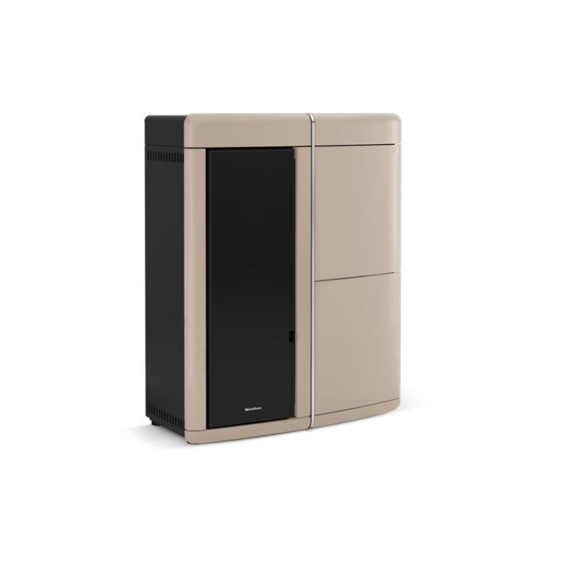 Poêle à granulés hydro étanche débrayable - EXTRAFLAME Evelyne Idro 2.0 19 kW