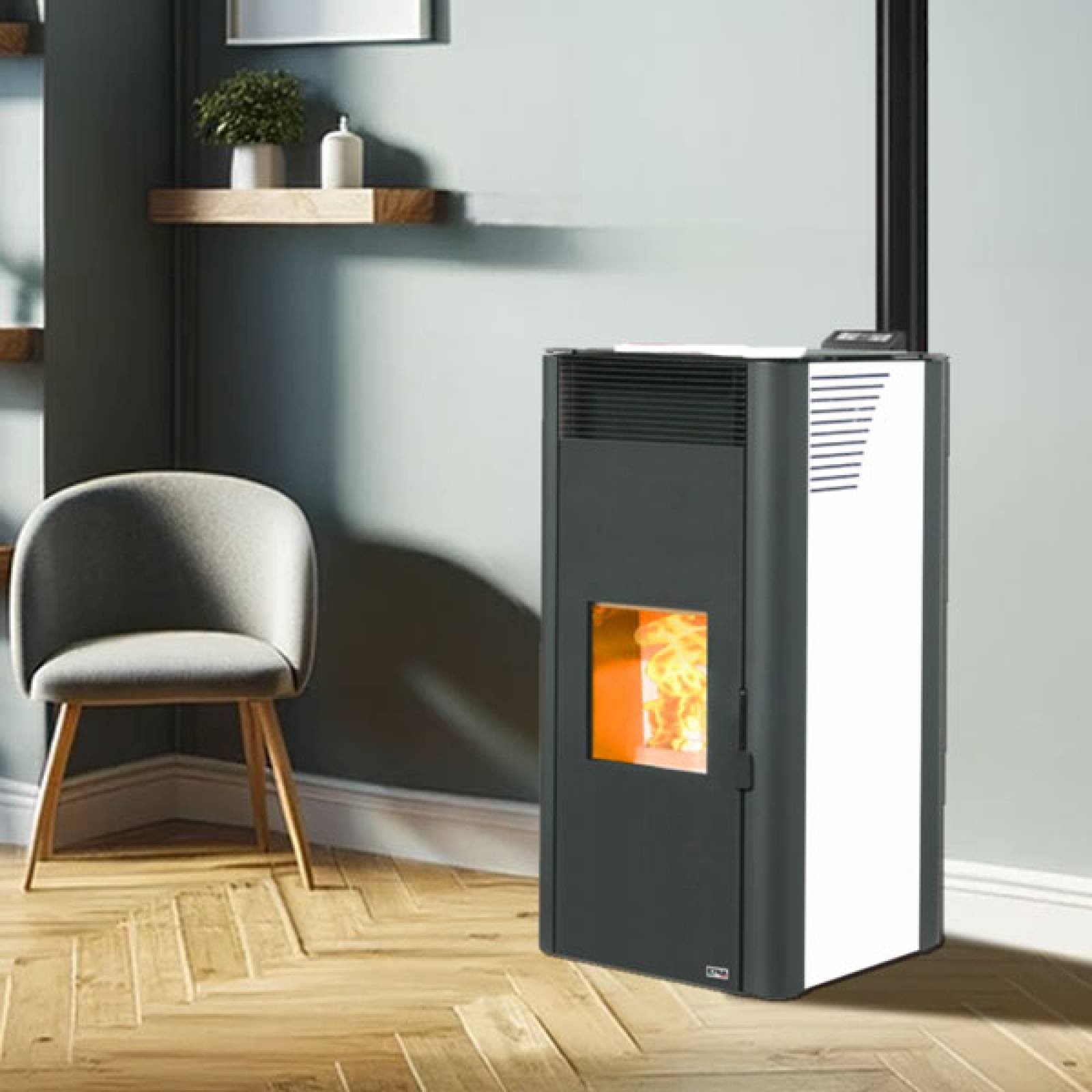 Poêle à granulés Hydro Sagone 27kW – Image 5