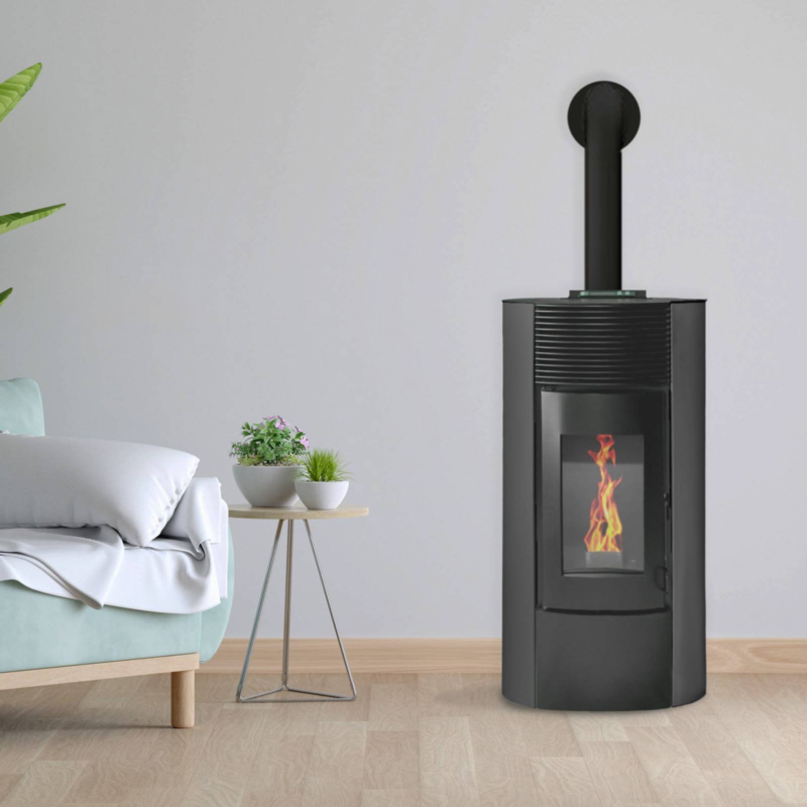 Poêle à granulés Segreto étanche 9kW – Image 6