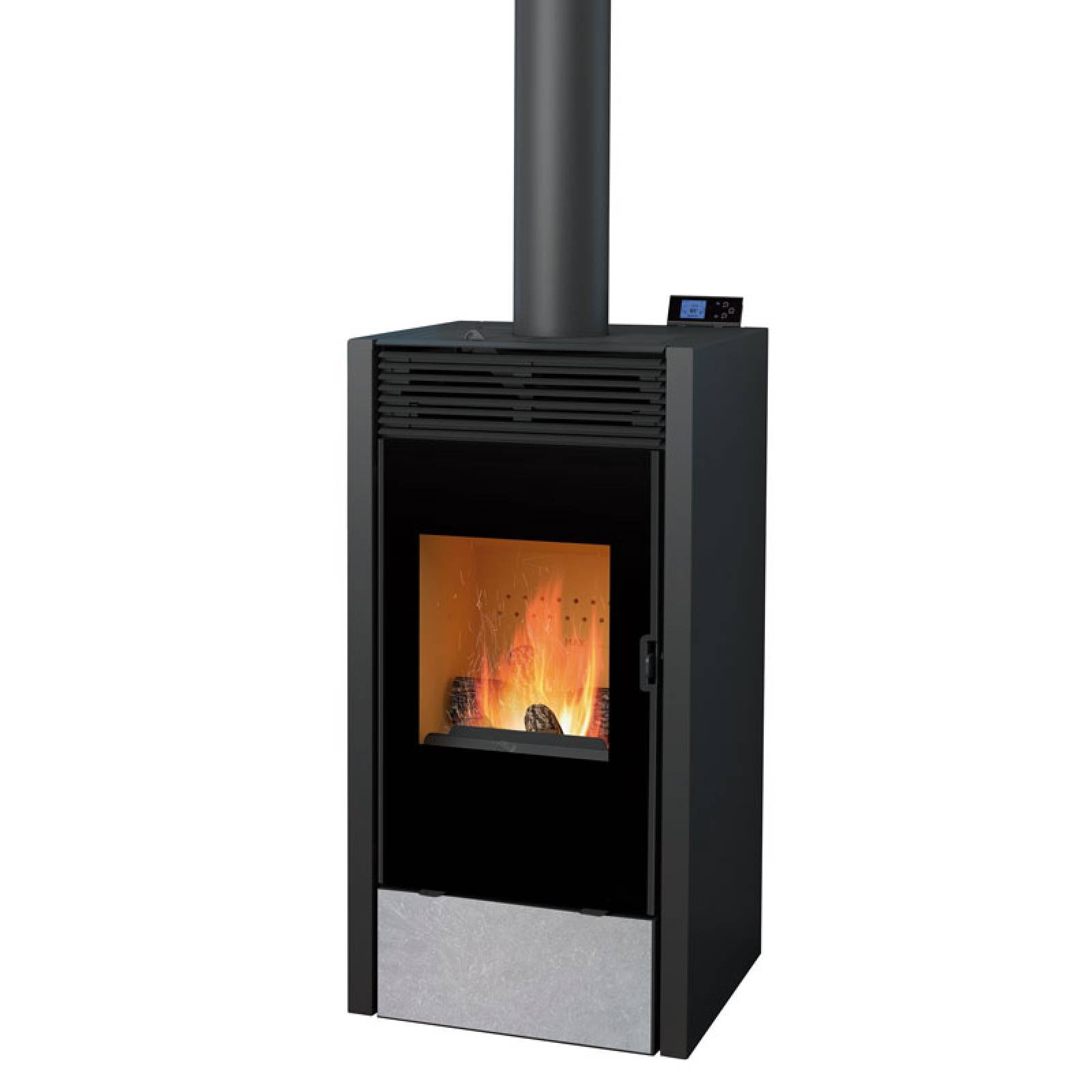 Poêle mixte bois et granulés BiWood 11kW – Image 4