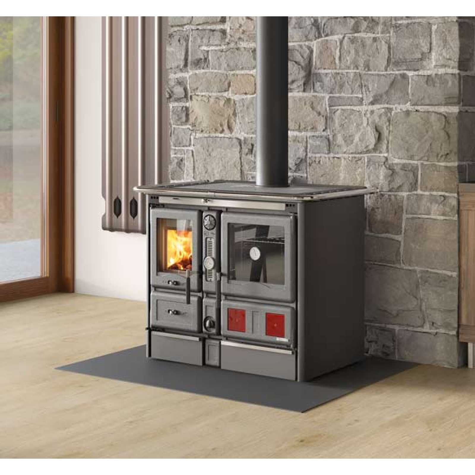 Cuisinière à Bois Bouilleur Termorosa XXL DSA 4.0 19kW