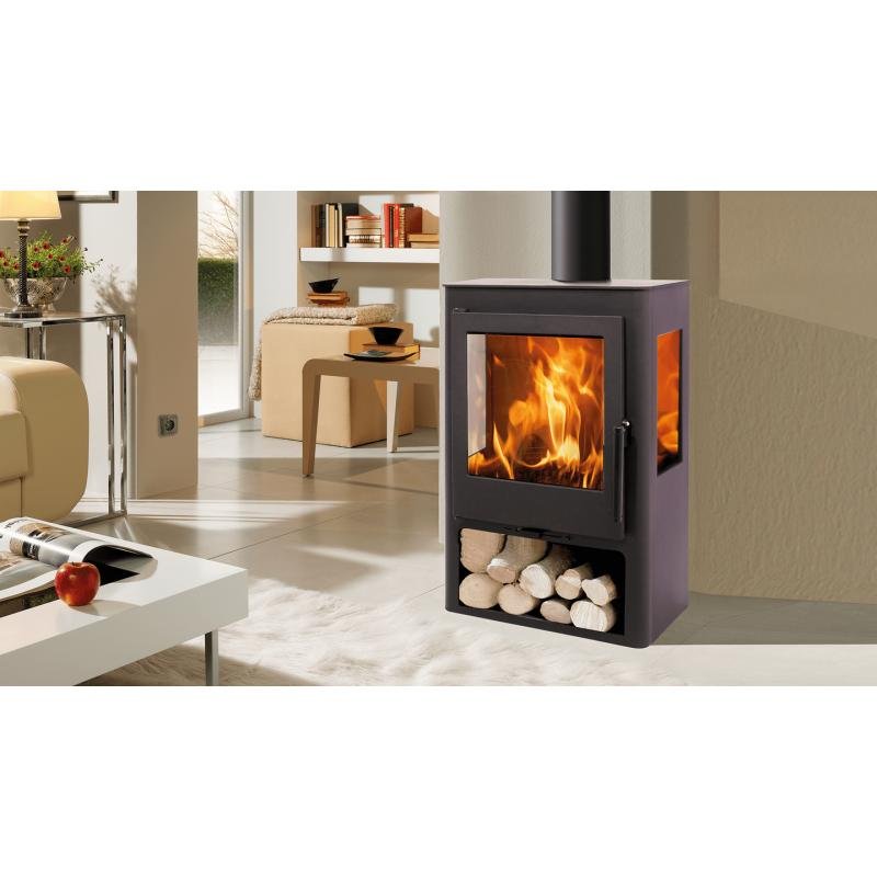 Poêle à bois 3 faces - PANADERO Coral 3V 5.4 kW – Image 6