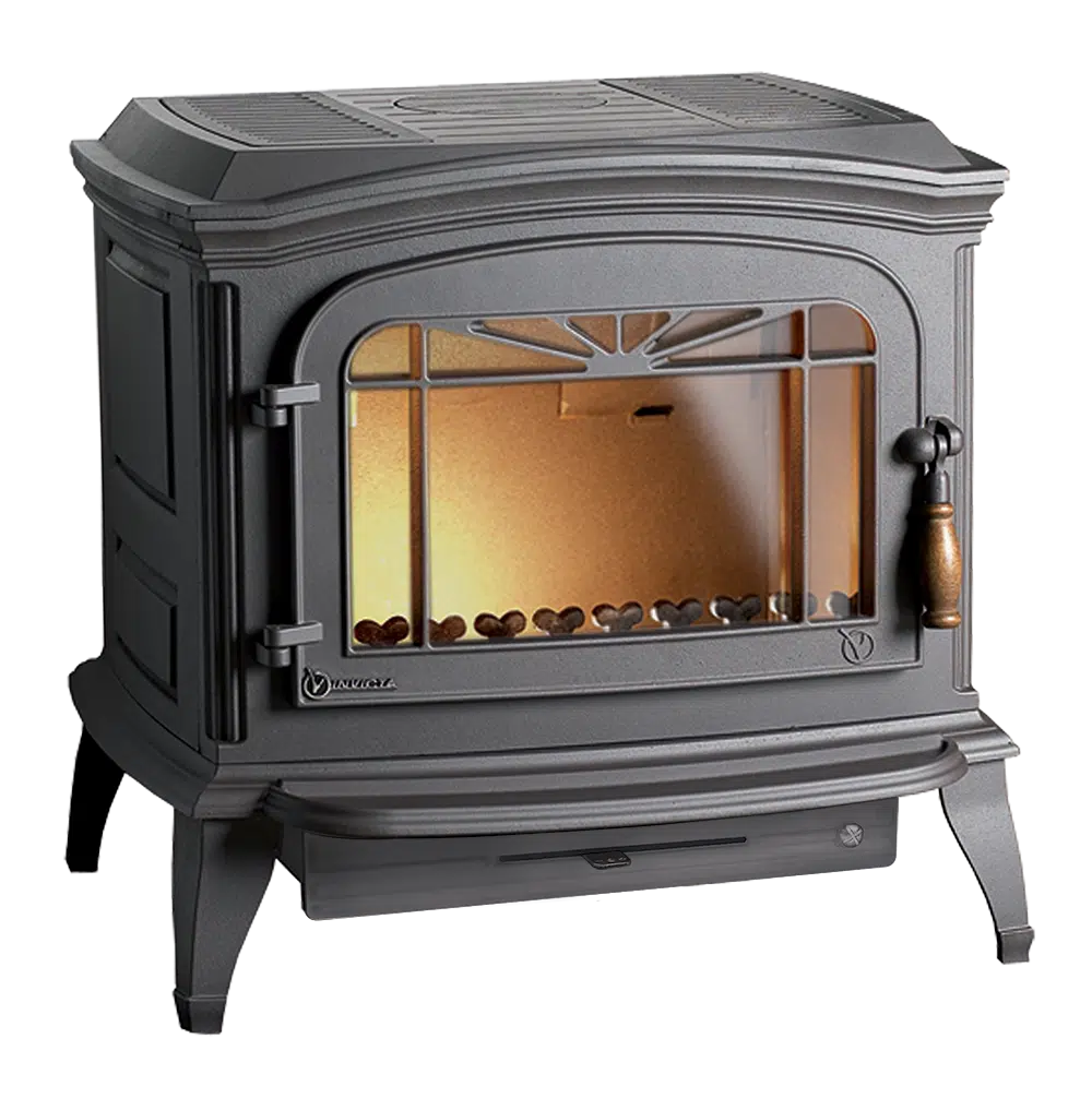 Poêle à bois en Fonte Bradford de Invicta - Puissance de 9 kW – Image 2