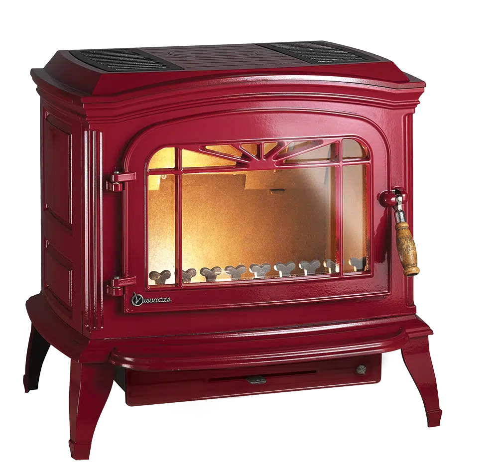 Poêle à bois en Fonte Bradford de Invicta - Puissance de 9 kW – Image 3