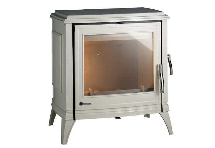 Poêle à bois en fonte double combustion Sedan L 12 kW - Invicta – Image 3