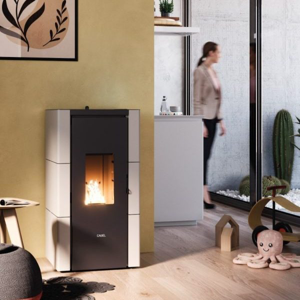 POÊLE À GRANULÉS CRISTAL 7 T2 - CADEL 7 kW