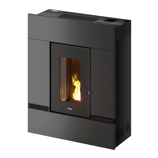 Poêle à granulés canalisable CADEL Mithos Plus 12 Up-Twin Puissance 12kW – Image 5