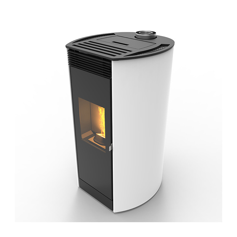 Poêle à granulés étanche canalisable (sortie dessus concentrique) - MEO - 9KW – Image 6