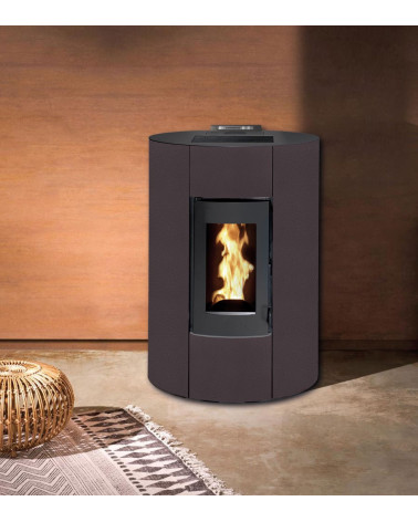 Poêlé à granule Relia 12 C kW étanche concentrique - STOVIA – Image 2